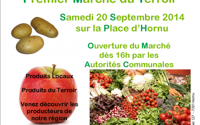 Premier Marché du Terroir à Hornu