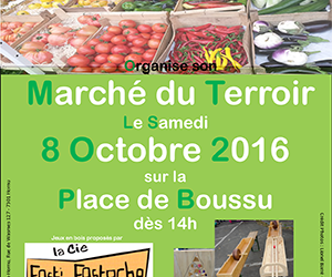 Marché du terroir, 8 octobre 2016